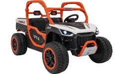 Vehicle Farmer Truck UTV Racing White