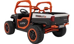 Vehicle Farmer Truck UTV Racing White