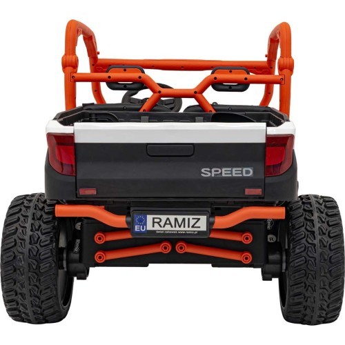Vehicle Farmer Truck UTV Racing White