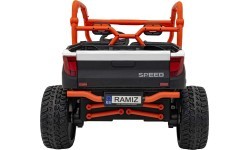 Детский электромобиль Farmer Truck UTV Racing белый
