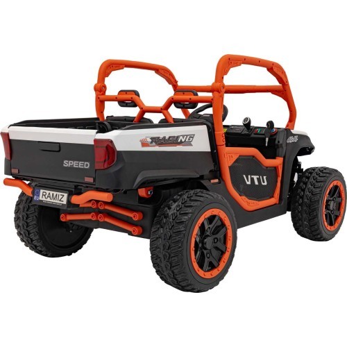 Vehicle Farmer Truck UTV Racing White