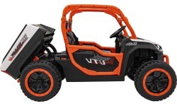 Детский электромобиль Farmer Truck UTV Racing белый