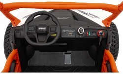 Детский электромобиль Farmer Truck UTV Racing белый