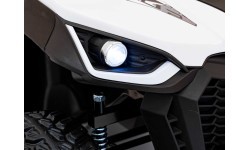 Vehicle Farmer Truck UTV Racing White