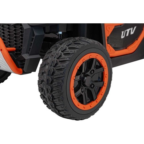 Детский электромобиль Farmer Truck UTV Racing белый