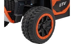 Transportlīdzeklis Farmer Truck UTV Racing balts