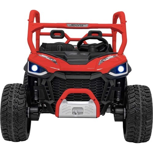 Elektriskais bērnu auto Farmer Truck UTV Racing, sarkans