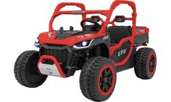 Elektriskais bērnu auto Farmer Truck UTV Racing, sarkans