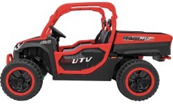 Elektriskais bērnu auto Farmer Truck UTV Racing, sarkans