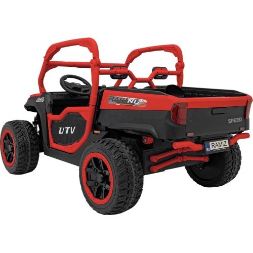 Vehicle Farmer Truck UTV Racing Red
