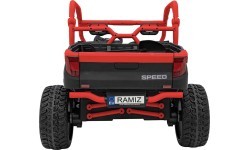 Vehicle Farmer Truck UTV Racing Red