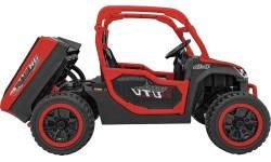 Elektriskais bērnu auto Farmer Truck UTV Racing, sarkans