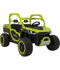 Bērnu elektromobilis Farmer Truck UTV Racing, zaļš