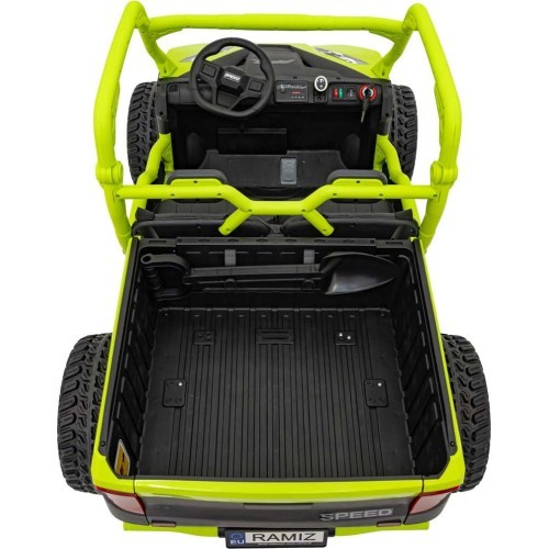 Детский электромобиль Farmer Truck UTV Racing, зелёный