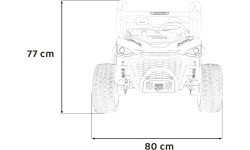 Детский электромобиль Farmer Truck UTV Racing, зелёный