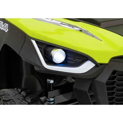 Bērnu elektromobilis Farmer Truck UTV Racing, zaļš