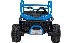 Bērnu elektriskais visurgājējs Farmer Truck UTV Racing, zils