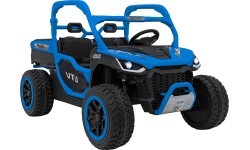 Детский электромобиль Farmer Truck UTV Racing, синий