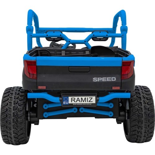 Детский электромобиль Farmer Truck UTV Racing, синий
