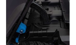 Bērnu elektriskais visurgājējs Farmer Truck UTV Racing, zils