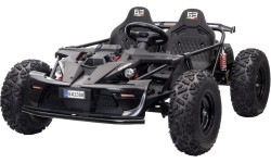 Gokarts GENERAL 63, melns