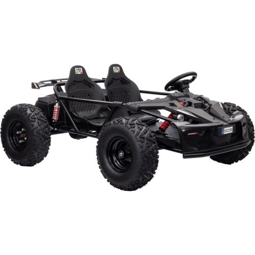 Gokarts GENERAL 63, melns