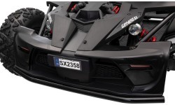 Gokarts GENERAL 63, melns