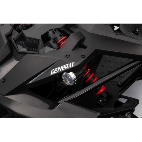 Gokarts GENERAL 63, melns