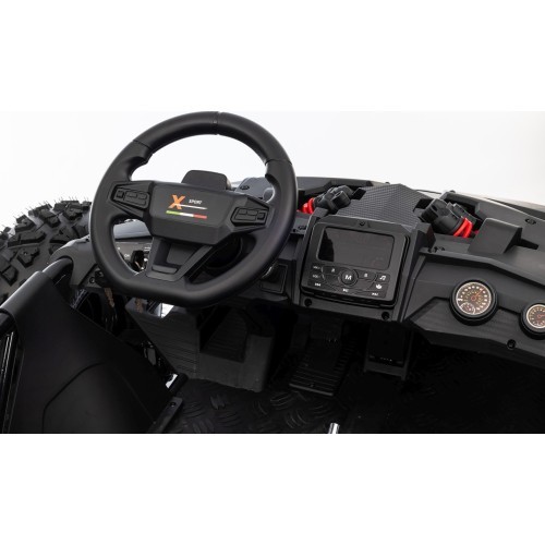 Gokarts GENERAL 63, melns