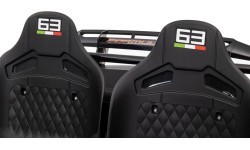 Gokarts GENERAL 63, melns