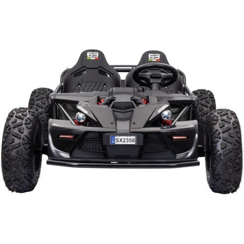 Gokarts GENERAL 63, melns