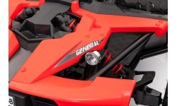 GENERAL 63 vehicle Red
