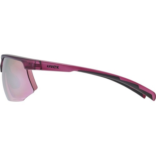 Brilles Uvex aerios cranberry matt / mirror rose