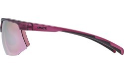 Очки Uvex aerios cranberry matt / mirror rose