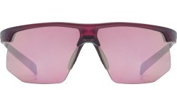 Uvex Aerios Cranberry Matt / Mirror Rose Glasses