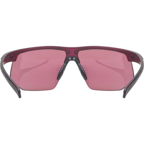 Uvex Aerios Cranberry Matt / Mirror Rose Glasses