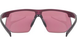 Очки Uvex aerios cranberry matt / mirror rose