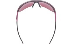 Uvex Aerios Cranberry Matt / Mirror Rose Glasses