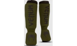 Shin Guards Venum Kontact Khaki-Black