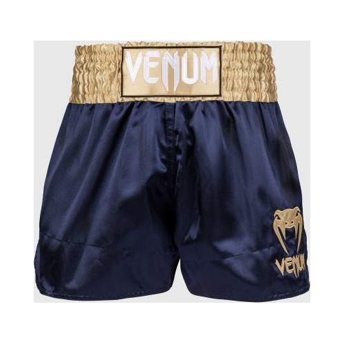 Venum Classic Muay Thai šorti, tumši zili/zelta