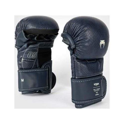 Перчатки для спарринга MMA Venum Impact Evo Scales, тёмно-синие