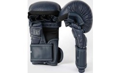 Перчатки для спарринга MMA Venum Impact Evo Scales, тёмно-синие