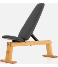 NOHRD WeightBench - Genuine leather, black
