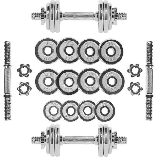 STC15 DUMBBELL SET IN SUITCASE HMS