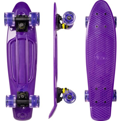 Penny Board w/ Light-Up Wheels WORKER Aspy C2 22”