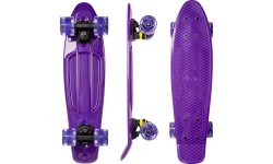 Pennyboard ar izgaismotiem riteņiem WORKER Aspy C2 22”