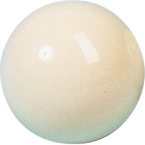 Snookera bumba Super Aramith Crystalate 52,4 mm, balta