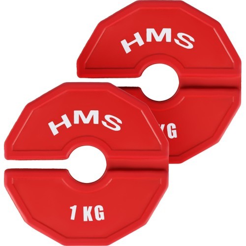 Накладной утяжелитель HMS TSN для силовых и фитнес-тренировок - 2 x 1 кг