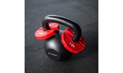 TSN PLATE FOR STRENGTH AND FITNESS TRAINING OVERLAY TYPE HMS - 2 x 1 kg