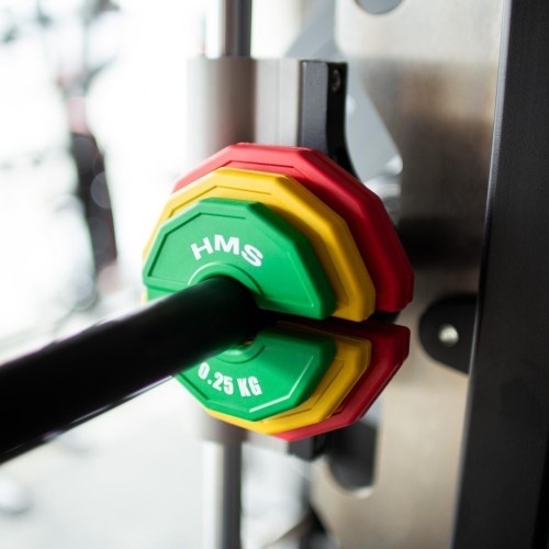 TSN PLATE FOR STRENGTH AND FITNESS TRAINING OVERLAY TYPE HMS - 2 x 1 kg
